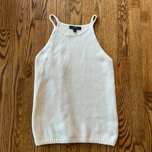 Banana Republic Cream Knit Tank - Size Small